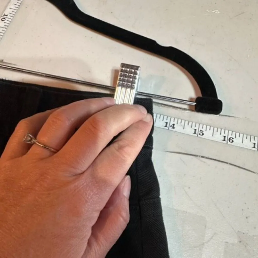 Banana Republic women’s twill utility skirt cargo charcoal black gray size 0 pet - Image 8