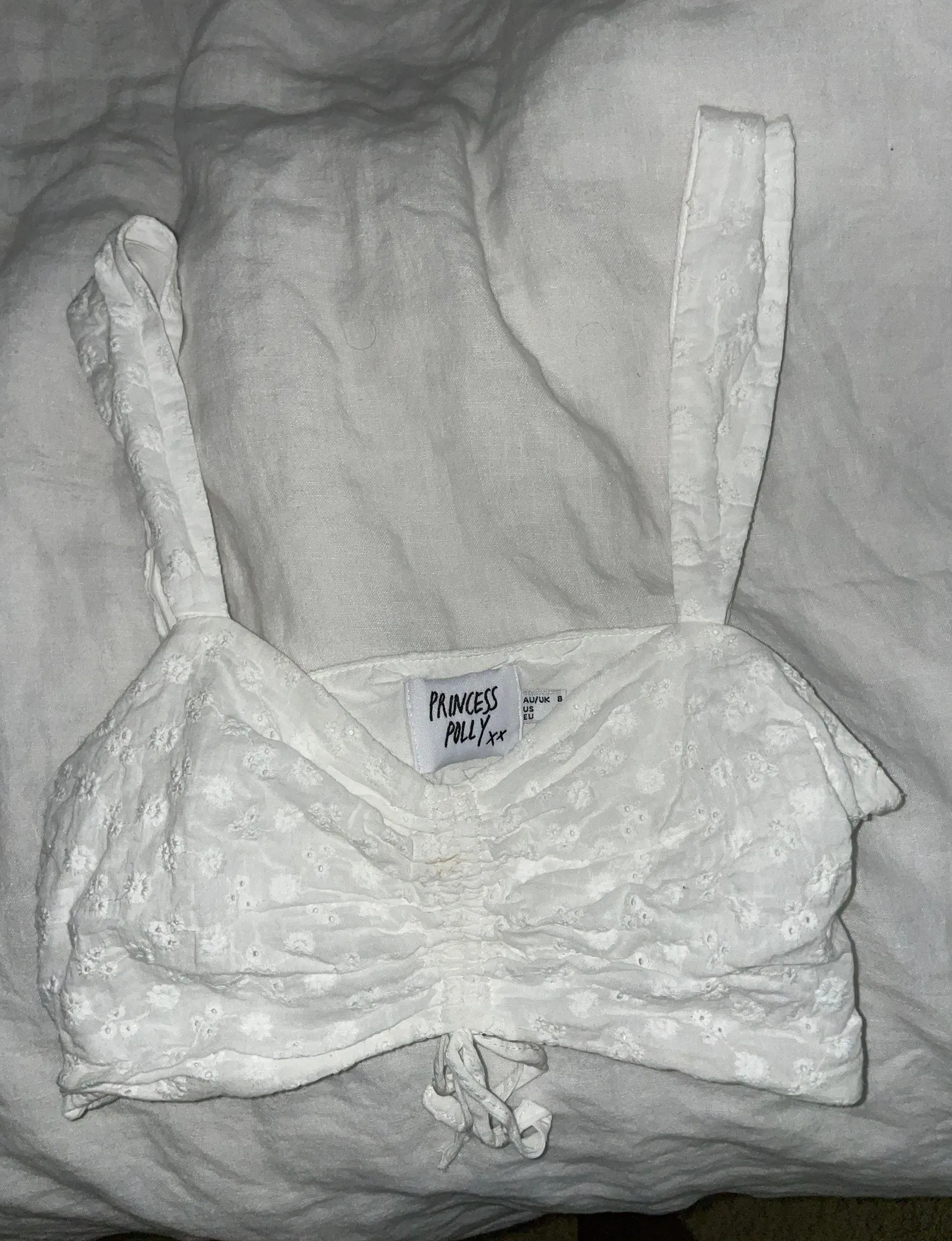 Princess Polly Top White - Image 3