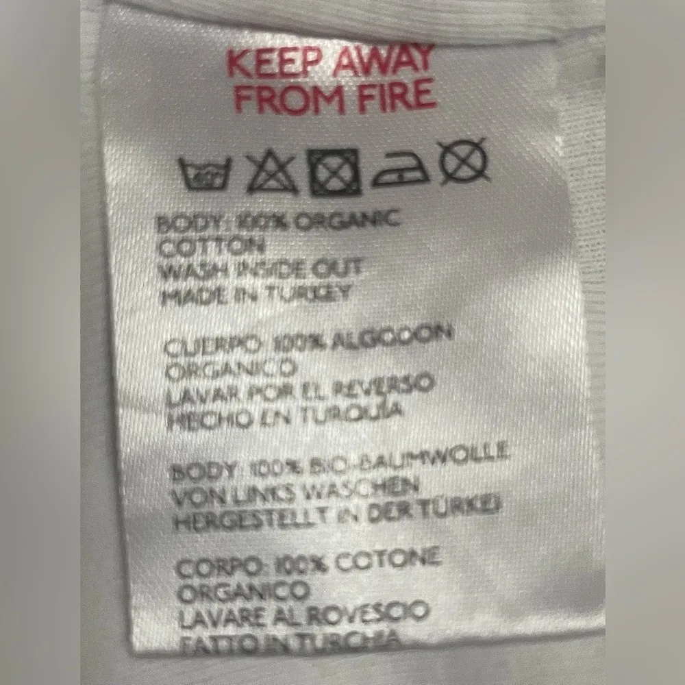 Urban Outfitters‎ Varsity Spliced Tank Boston Cropped Tank Size XL Light Flaw - Image 3