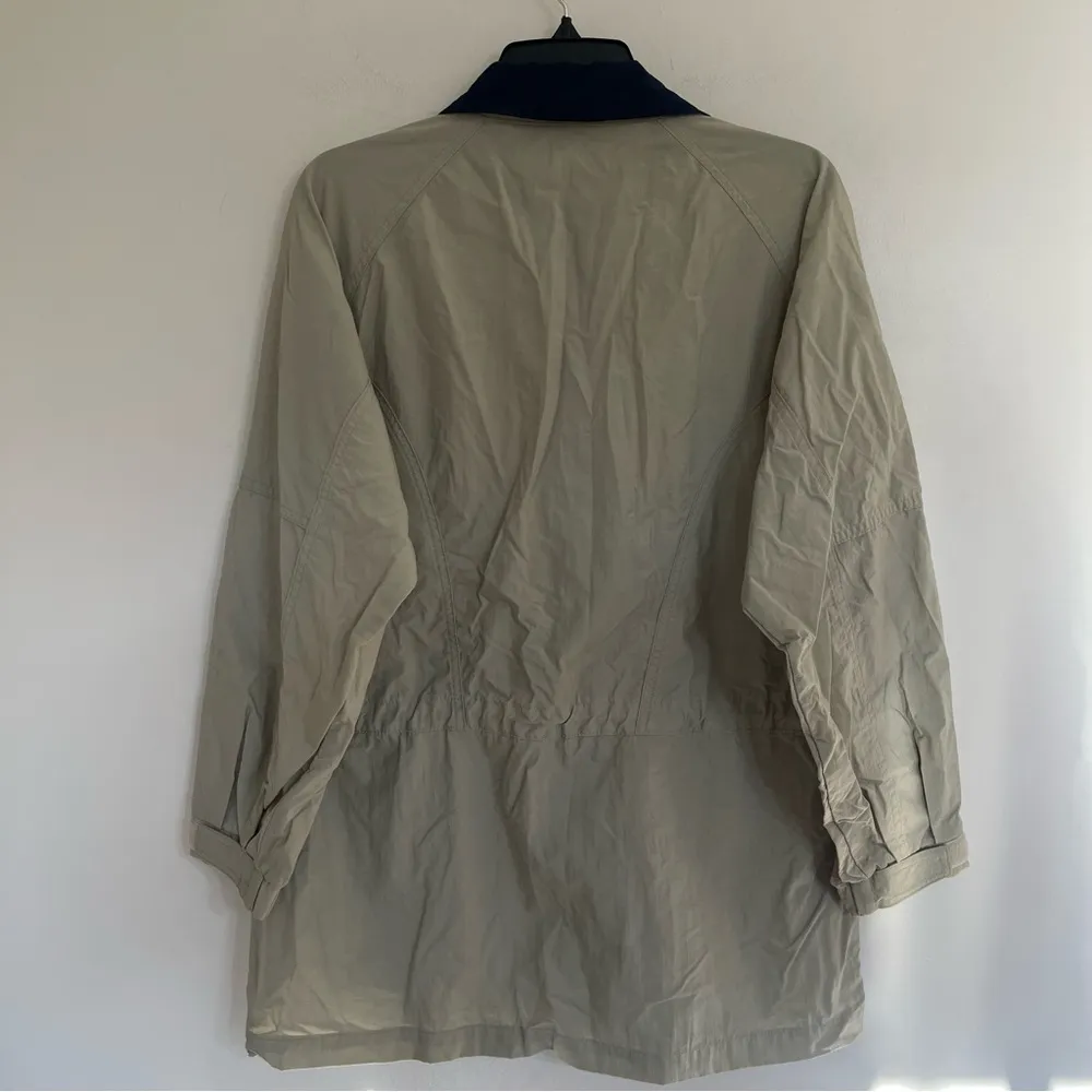 Columbia Womens Lightweight Windbreaker Jacket‎ Full Zip Tan Hiking Size Small - Image 9
