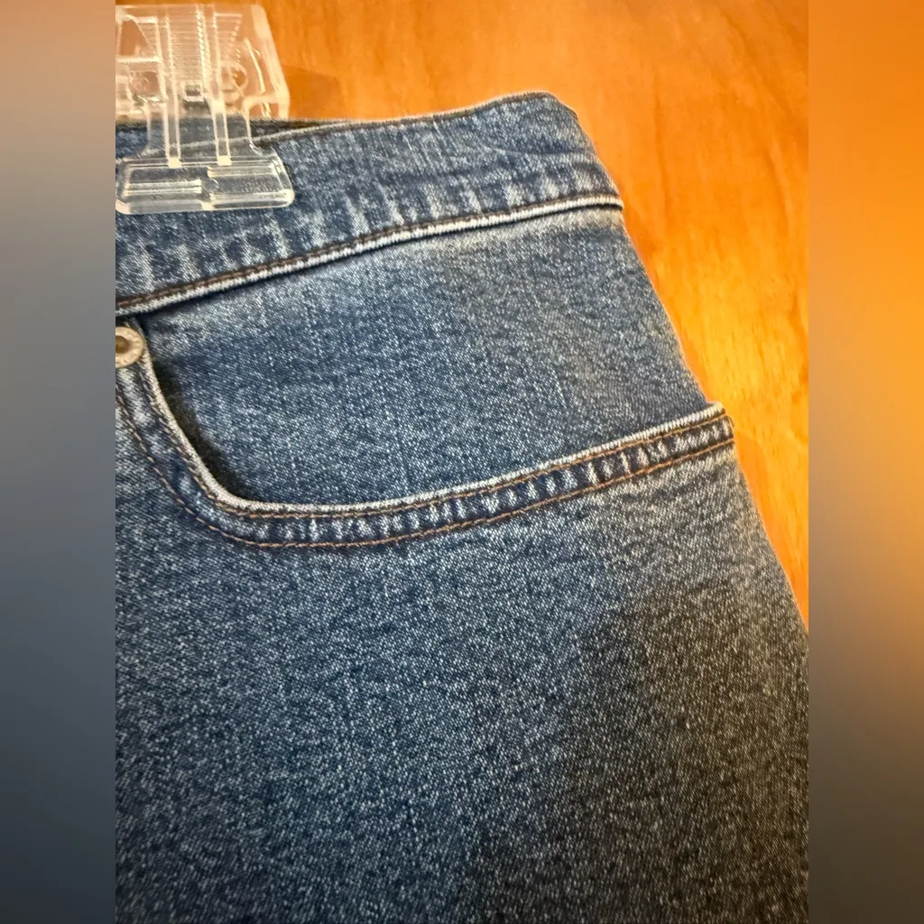 Lauren Jeans Co. Ralph Lauren Vintage Blue Jeans ANKLE 29” Dry Goods NWT Size 14 - Image 13