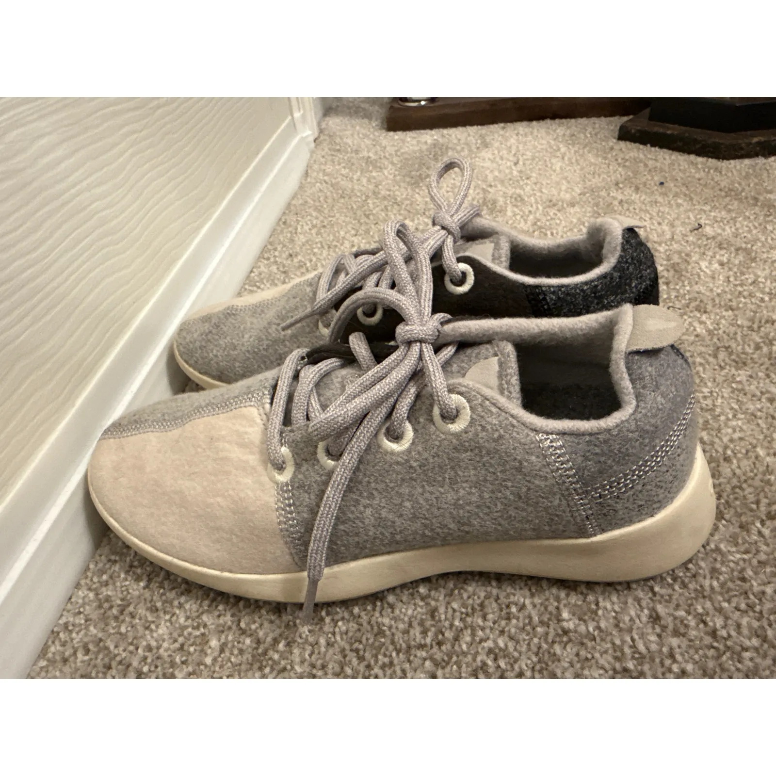 Allbirds Womens Color Block  Wool Runners Patchwork Limited Edition Grey Scale,7 - Image 10