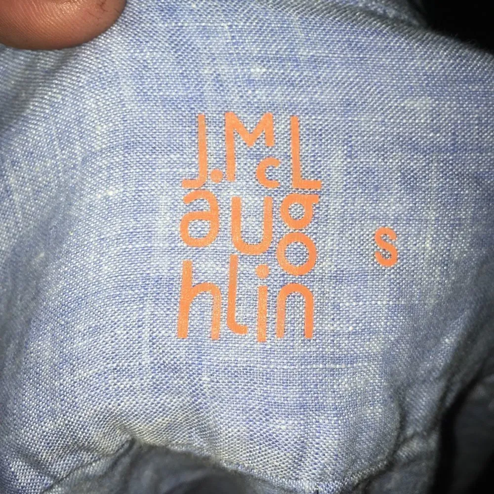 J. McLaughlin  S chambray button down shirt - Image 3