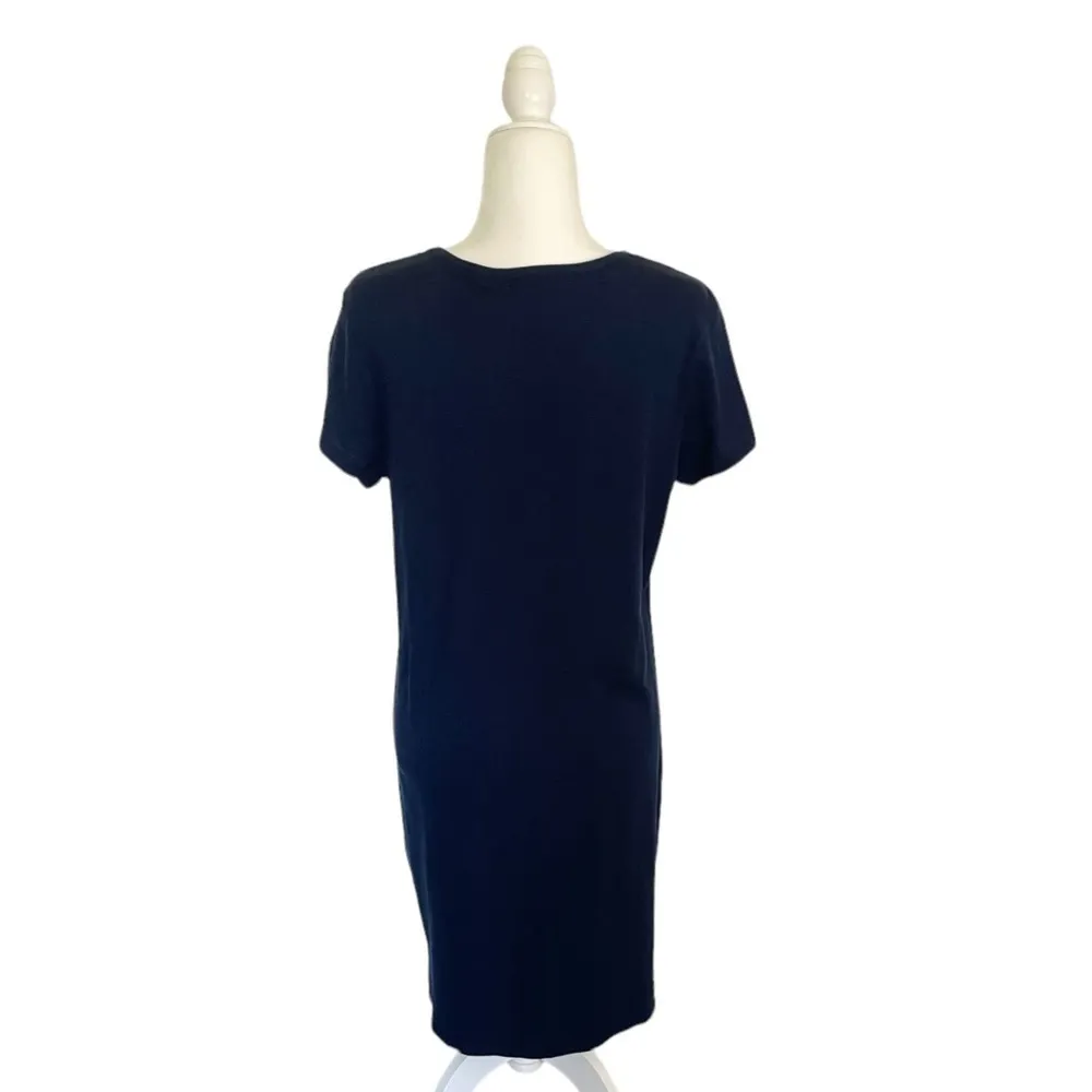 NWT GAP Navy Slub Jersey T-Shirt Dress - Image 5