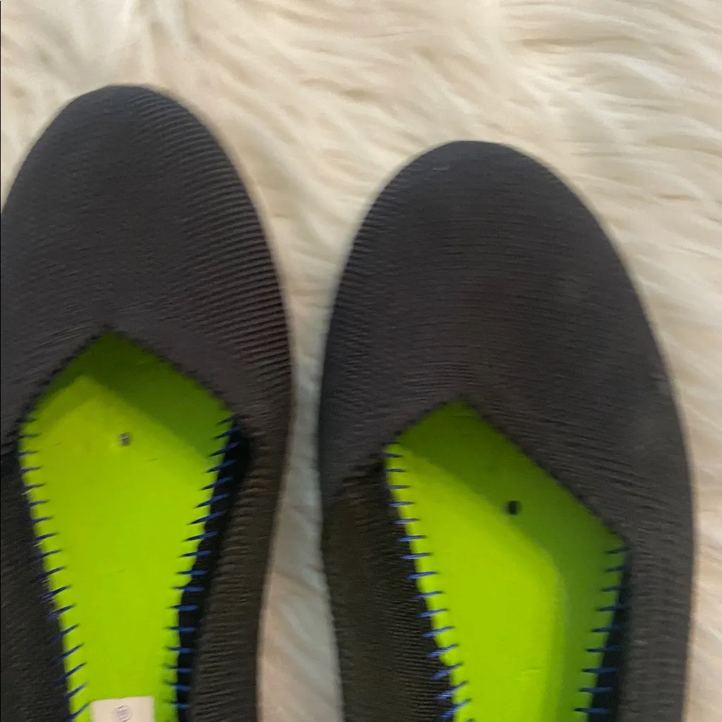 Rothy's Women's Black Loafers-size 8.5 very good condition please see all photos - Image 8