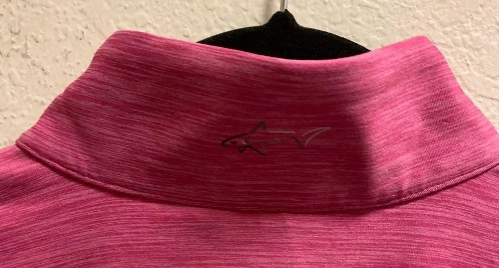 Greg Norman Women's Heathered Comfort Stretch 1/4 Zip Mock Neck Long Sleeve NEW - Image 4