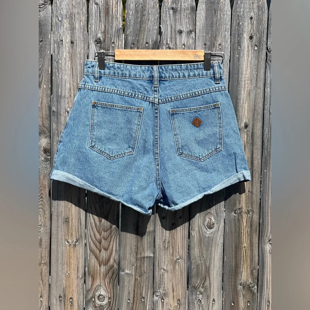 ABrand Jeans A High Relaxed Short Blue Size 28 - Image 15