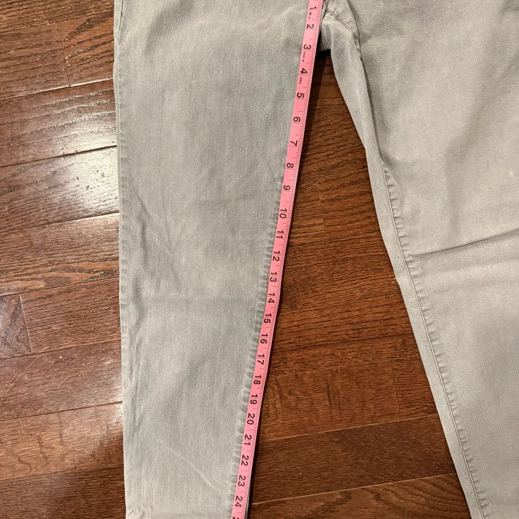 EILEEN FISHER Gray Organic Cotton Skinny Jeans – Size 10 - Image 6