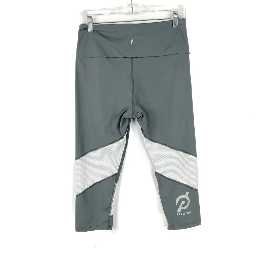 Pheel x  Getaway Crop Leggings Gray Size Large L GUC L2786 - Image 7