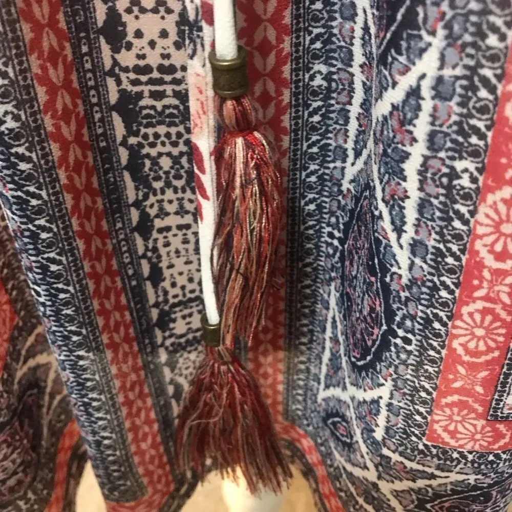 Knox Rose Peasant drawstring summer top - Image 4