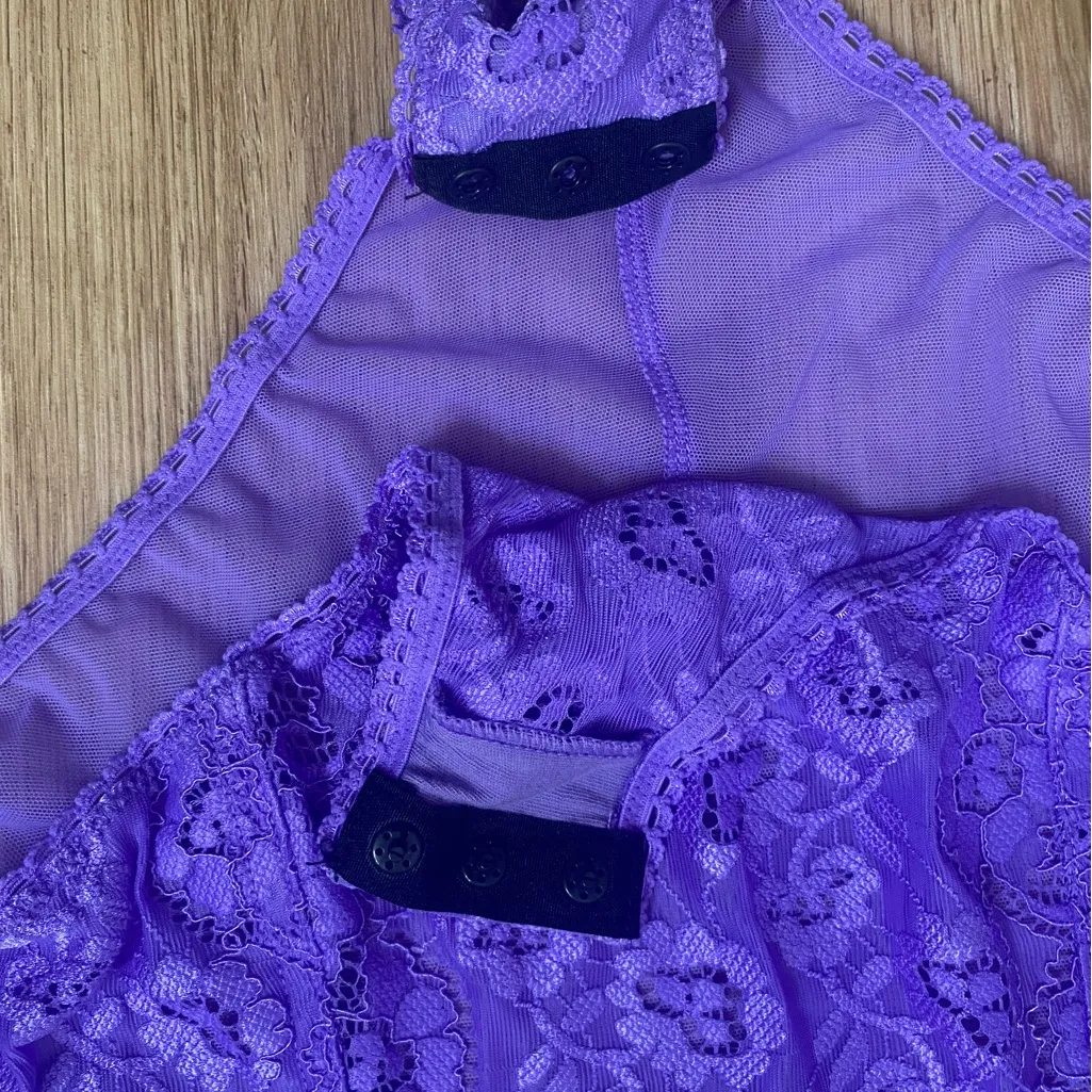 La SENZA Violet Floral Lace Bodysuit - Image 3