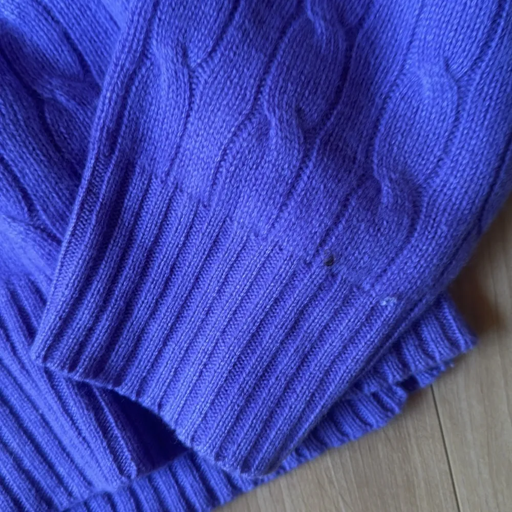 POLO PURPLE SWEATER Size L - Image 4