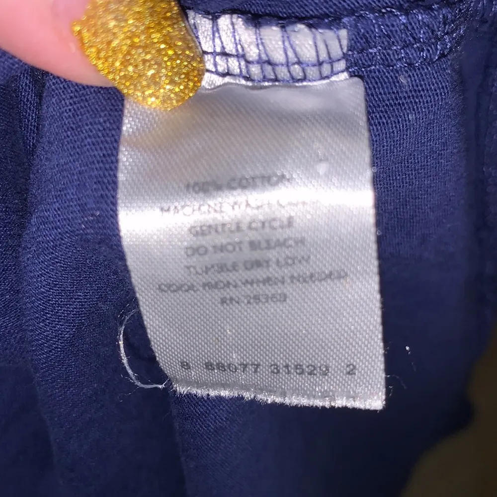 Dip blue 1/4 button v - Image 6