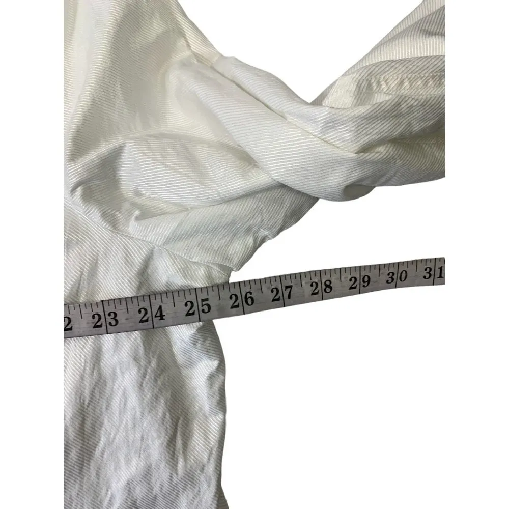 CJ Banks Women's White Blazer Top - Image 6