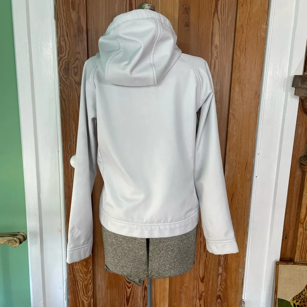 Salomon Women’s Fleece Lined Soft Shell Hooded Jacket Hiking Ski Outdoor~ M - Image 8