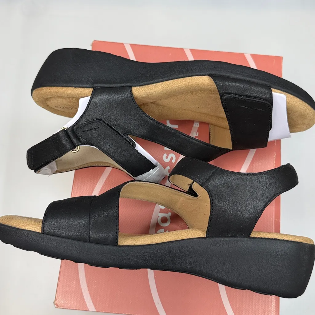 Easy Spirit Women's Kimberly Strappy Low Wedge Sandals- Size 12 - Image 10