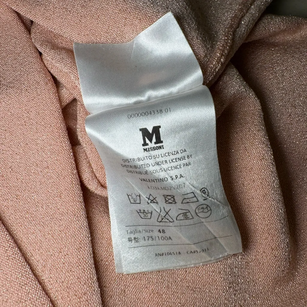 M Missoni Shimmering Pink Tank Top - Image 4