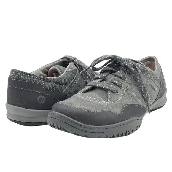 Merrell Albany Lace Shoes Granite Suede Hiking Camping Walking Women’s Size 10 - Image 4