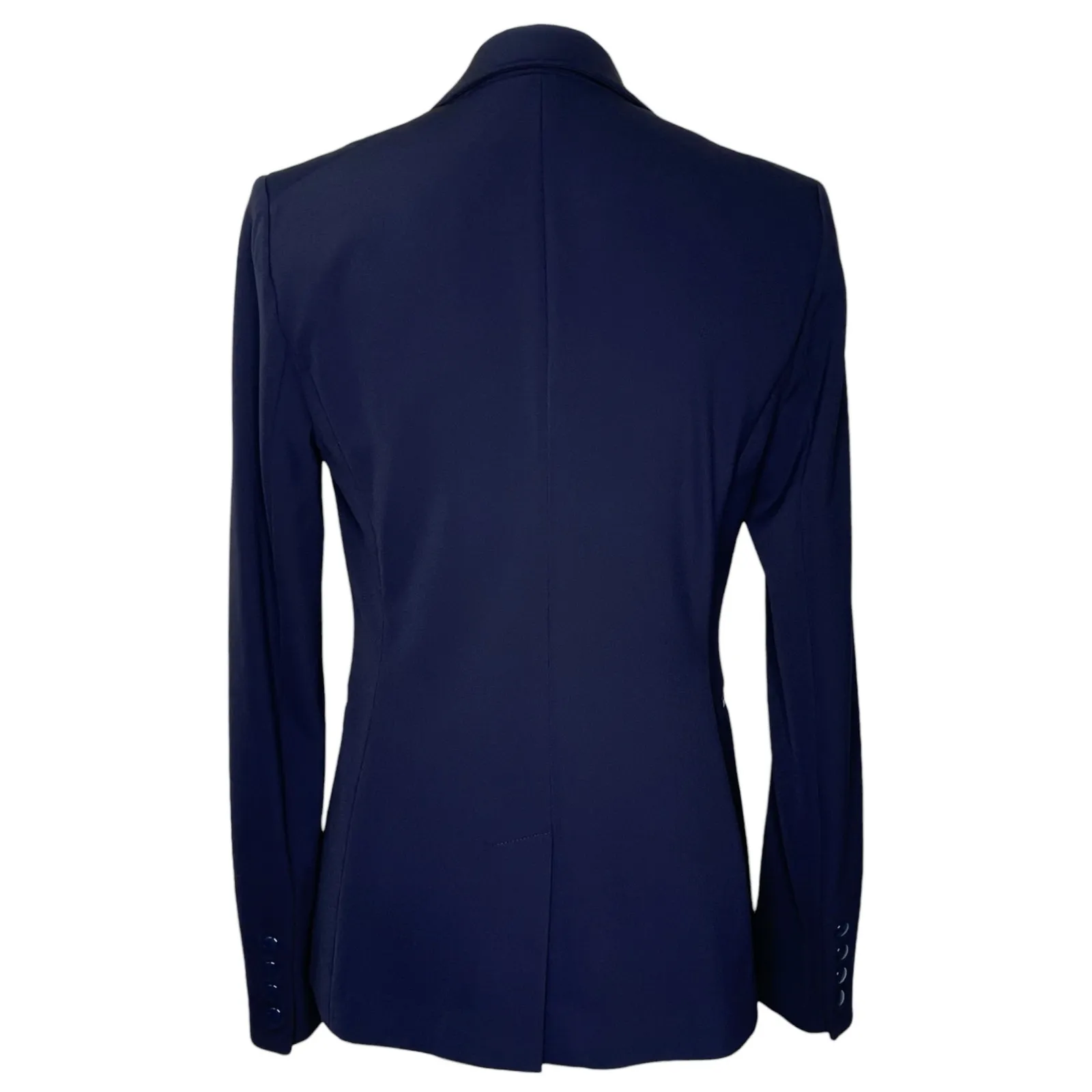 Veronica Beard Navy Blue Scuba Dickey Jacket Blazer Size 2 - Image 6