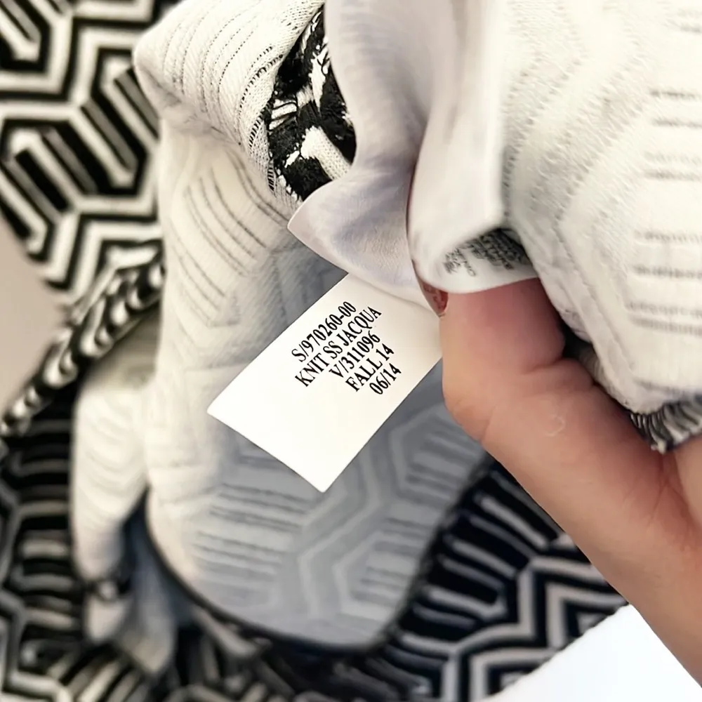 Banana Republic Patterned Short Sleeve Office Midi Dress - Image 10