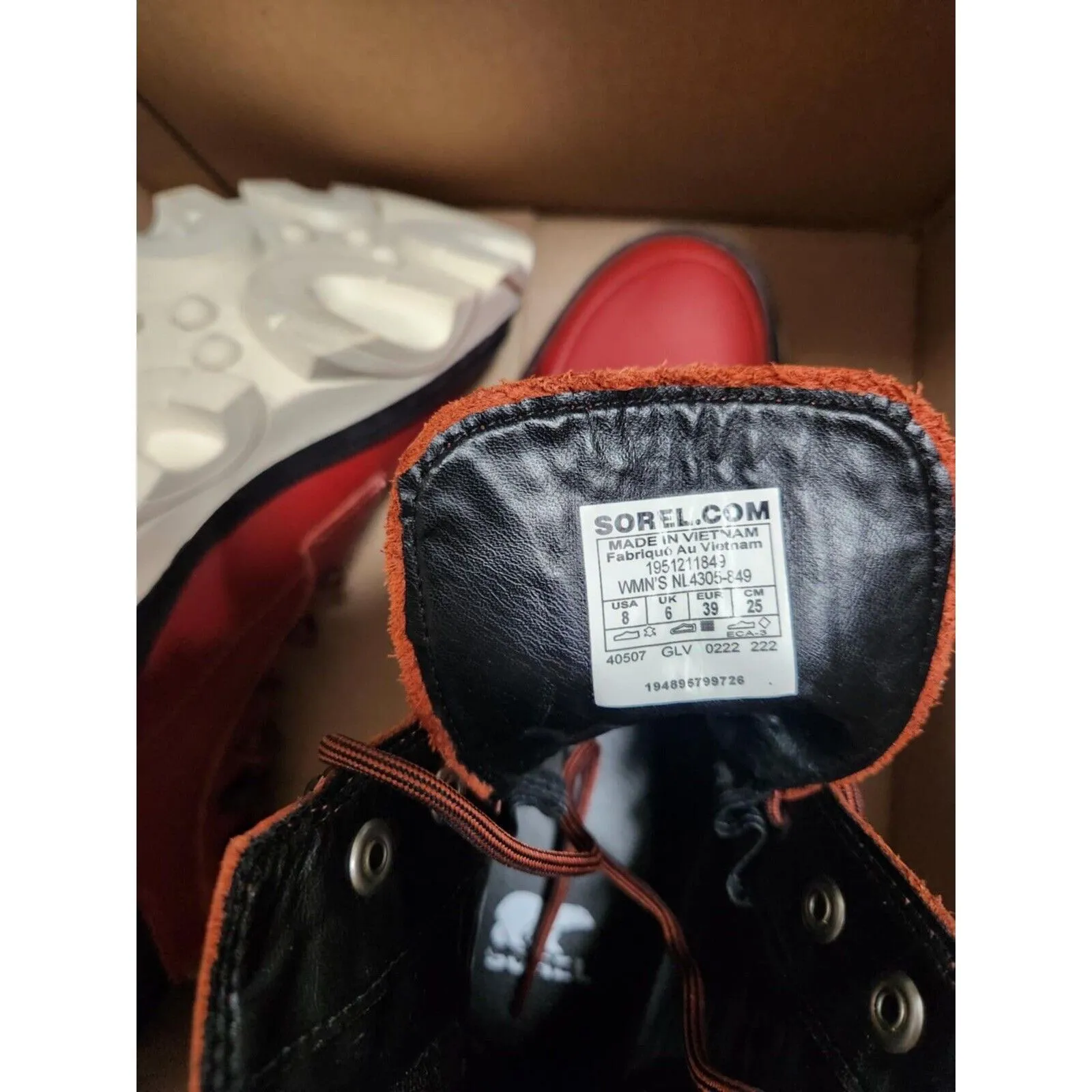 Sorel FP Movement x  Brex Lace Boots Size 8 Wmns - Image 9