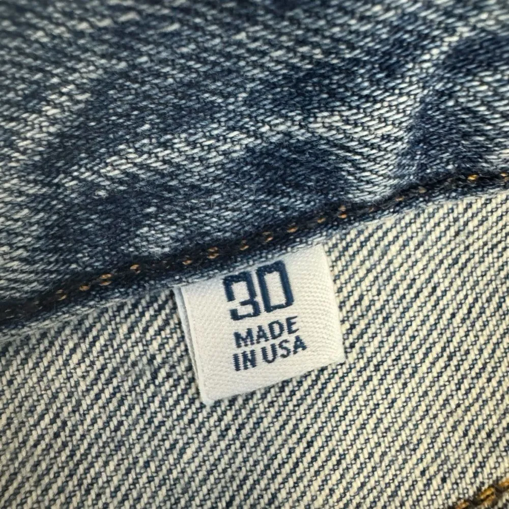 Daily Blue Mantra Ripped Jeans Women's Size 30 Distressed‎ Denim - Image 4