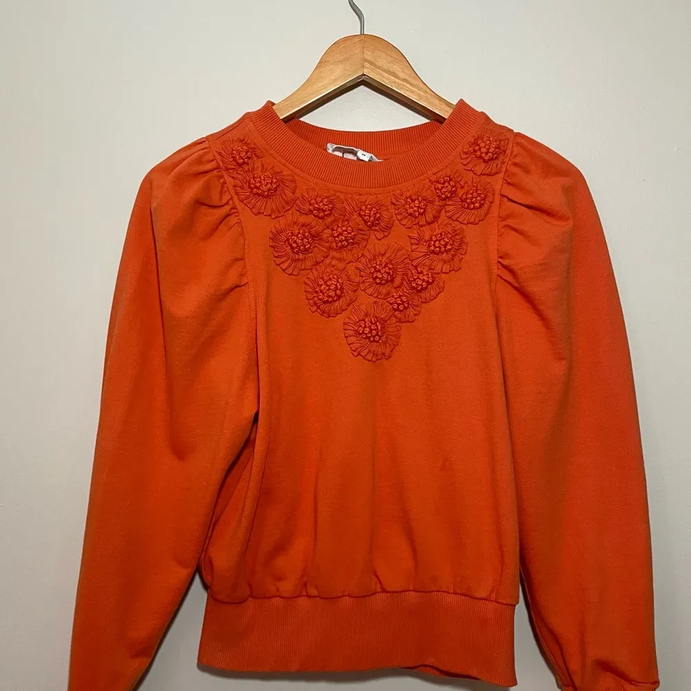 By Anthropologie Embroidered Sweatshirt - Image 3