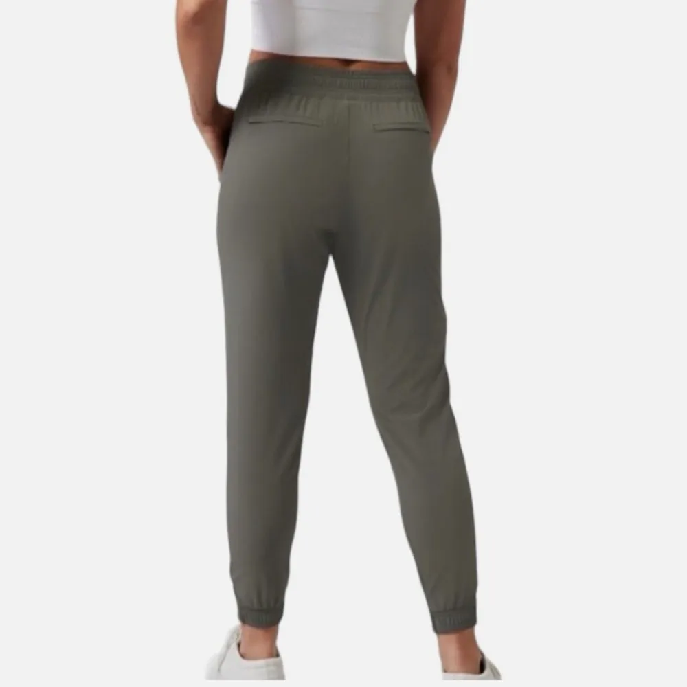 Athleta Brooklyn Olive Green Jogger Pants W1177 Plus Size 26 - Image 2