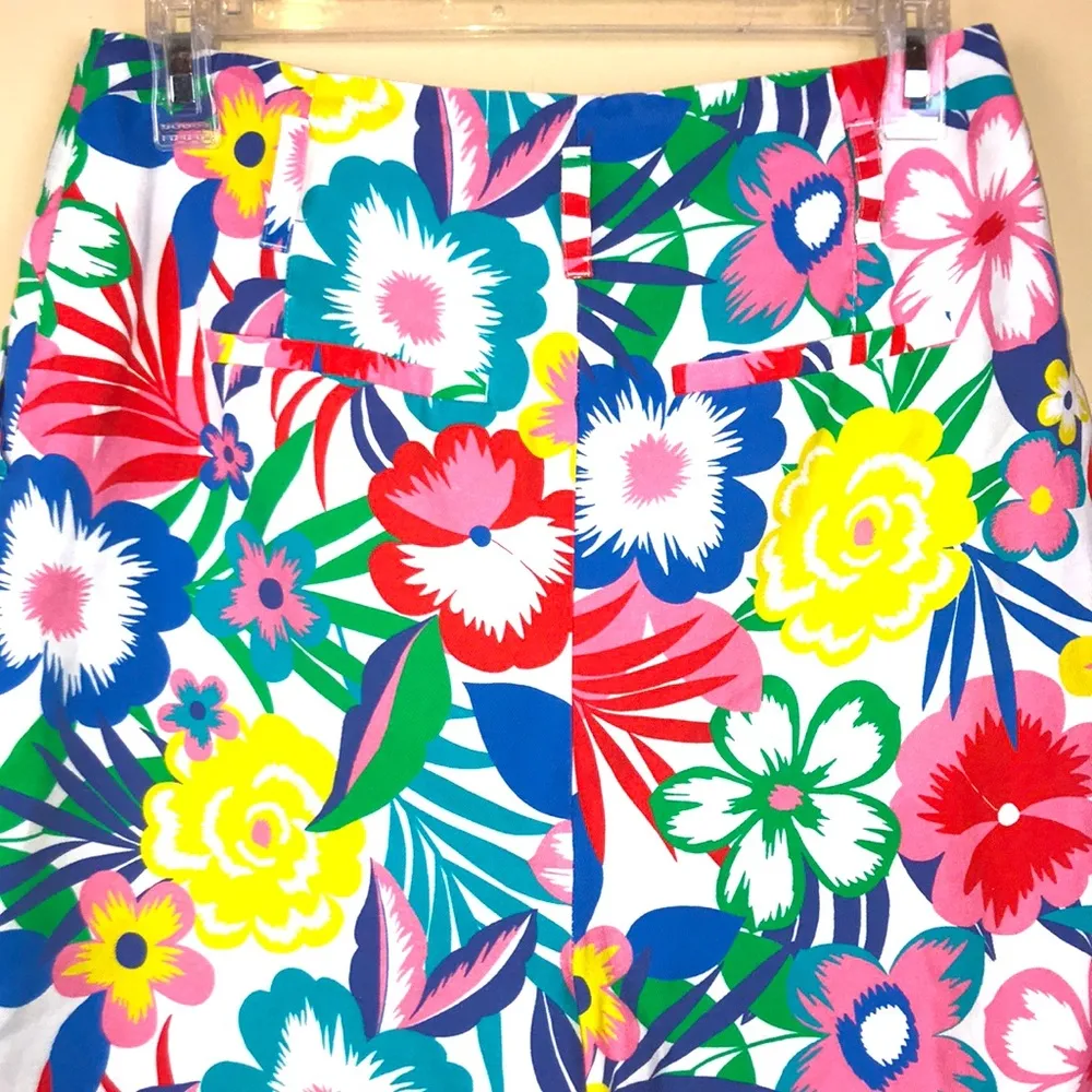 Boden Women’s Berwick Drapey Colorful Floral Print High - Image 5