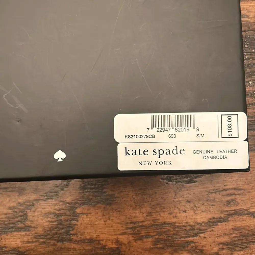 KATE SPADE Pink Studded Bow Light Pink Leather Adjustable Belt Bag S/M NEW $108 - Image 10