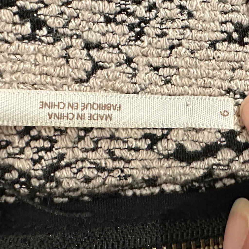 Free People Monochrome Snake Print Mini Skirt - Image 3