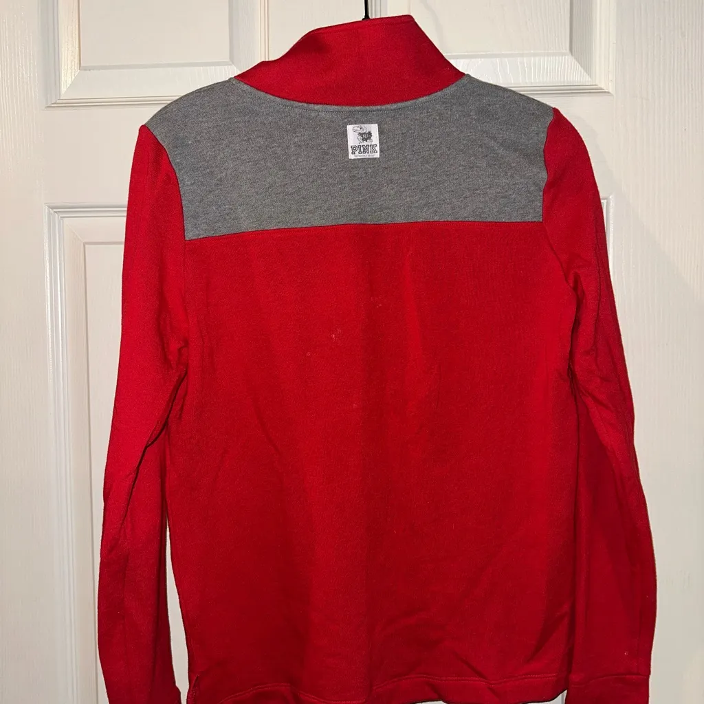 PINK Victoria's Secret KU Quarterzip - Image 7