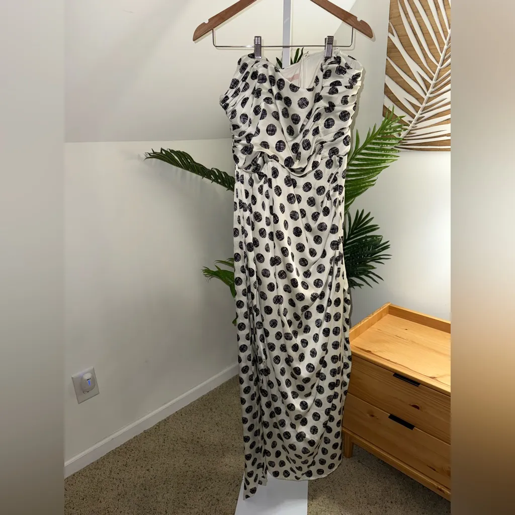 Hutch Strapless Polka Dot Dress Size 18W‎ - Image 3