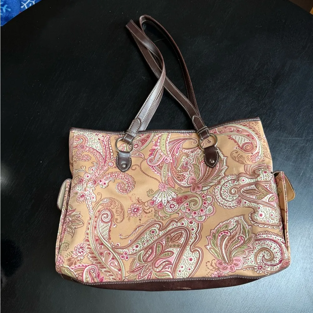 vintage purse and wallet with keychain charm - Image 3