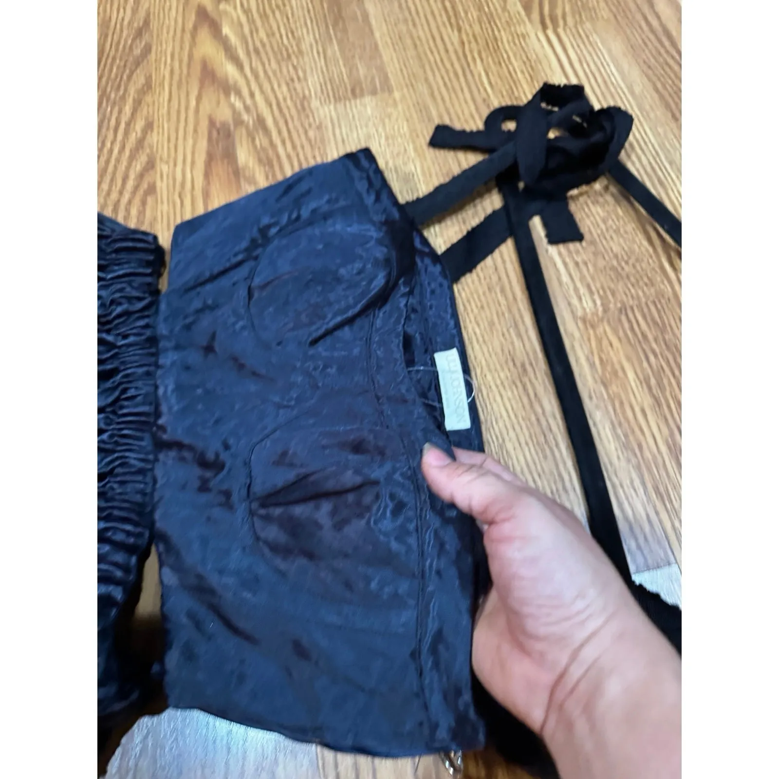 Ulla Johnson in Midnight  Blue Party  Gabrielle Cut-Out Bubble Bustier Dress 0 - Image 14