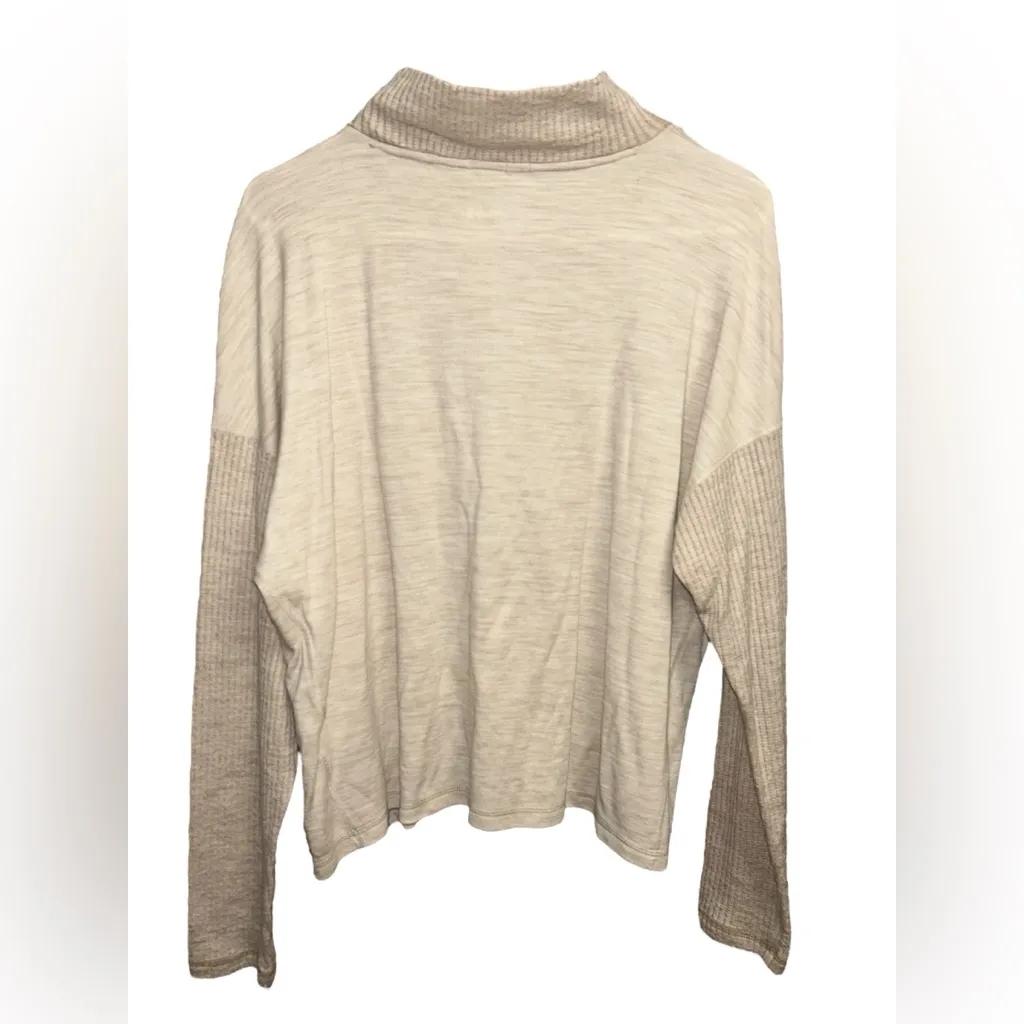 Smartwool Women's Beige Turtleneck Sweater
Thermal Merino Rib Top - Image 5