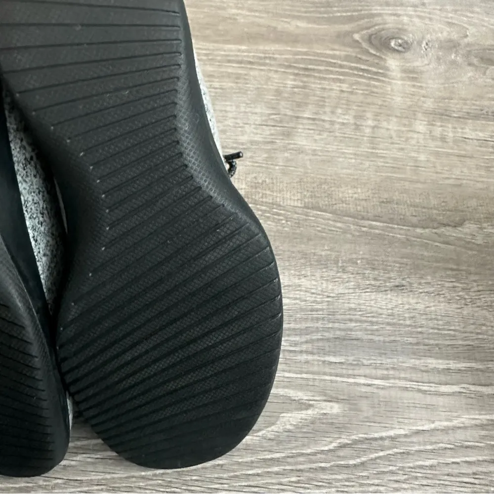 Allbirds Wool Runners Natural Light Grey/Black Sole Comfort Shoe sneakers SZ 5 - Image 4