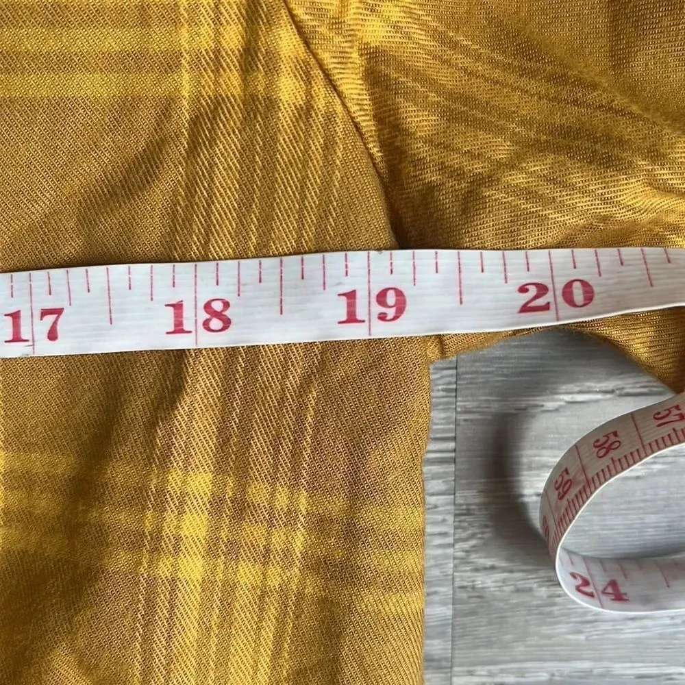 NEW Faherty HARPER TOP IN ASPEN GOLD PLAID - Image 9