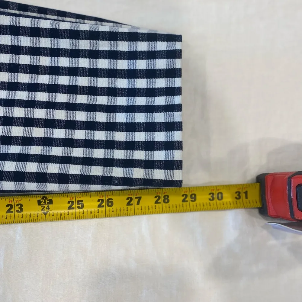 J. Crew Women's Martie Side Zip Checkered Pants - 4T - Image 9