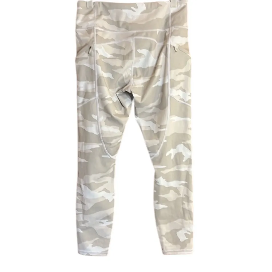 Athleta Camo Contenders 7/8 Leggings With Zip Pockets, Drawstring - Image 2