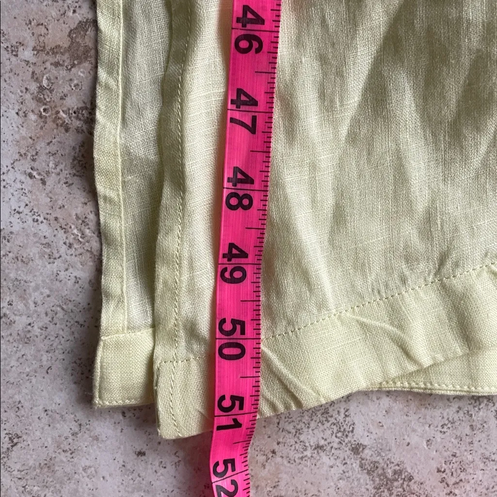 J.Crew Cabana Linen Midi Dress in Yellow - Image 15