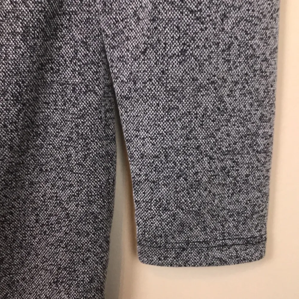 Mango MNG Women’s Knit Mock Neck Black White Long Sleeve Sheath Dress - Image 4