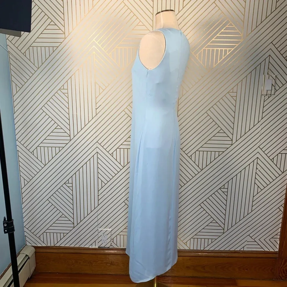 Fame and Partners Custom Blue‎ Bridesmaid Dress - Image 5