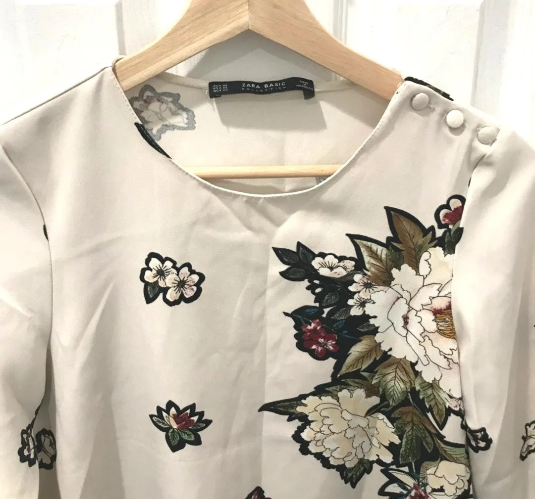 - Floral Sheath Dress - Sz XS - Image 4