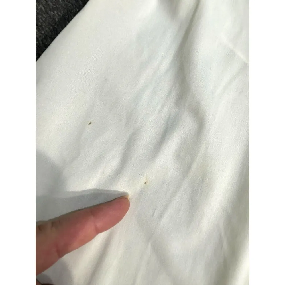 VTG Van Roalte Slip Dress White Lace Trim Nylon 32 A Chemise USA - Image 8