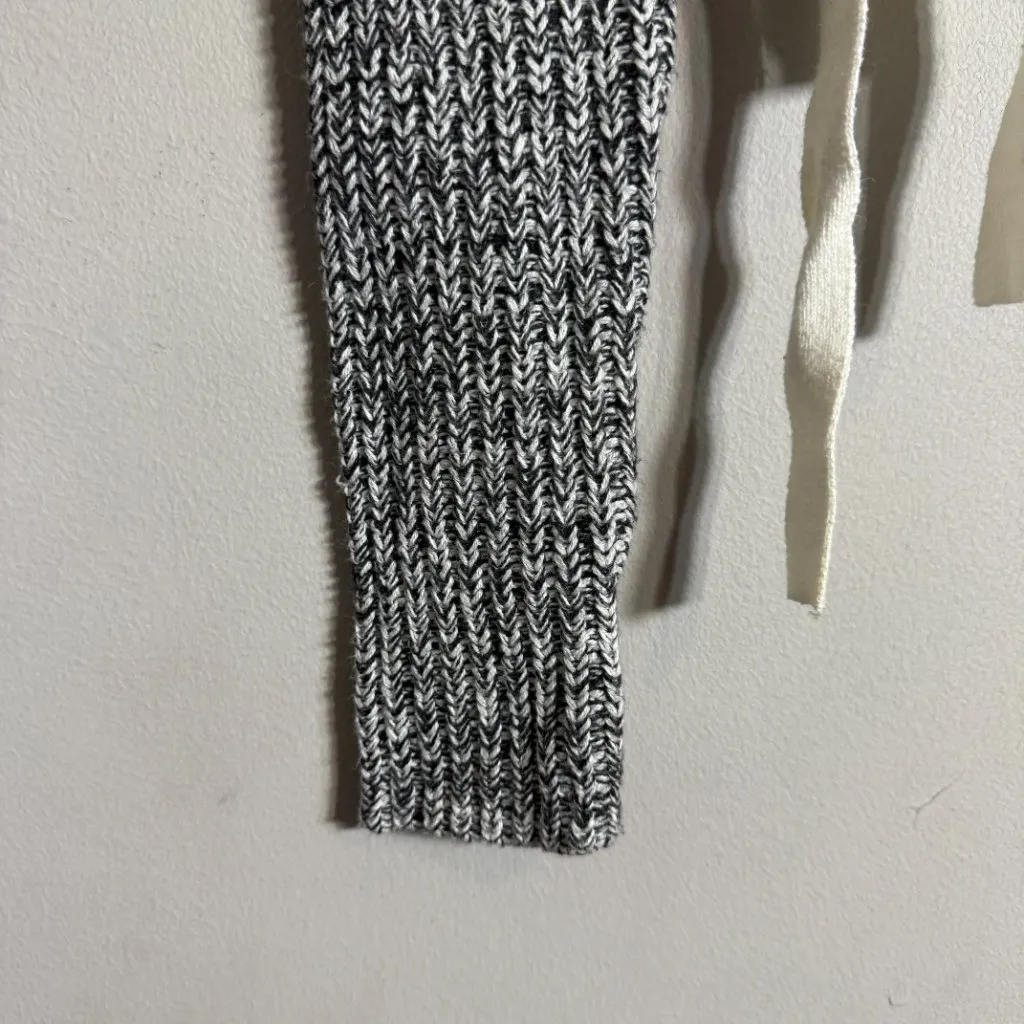 Vintage Guess Y2K Lace Up Crewneck Sweater Pullover Women's Small Gray Retro 00s - Image 9