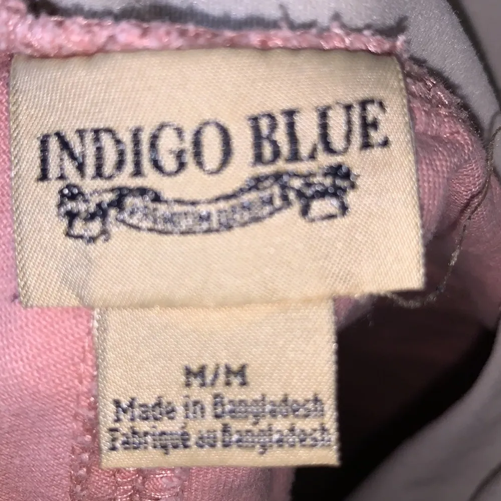 Indigo Blue  pink capri stretch top maternity jeans - Image 5