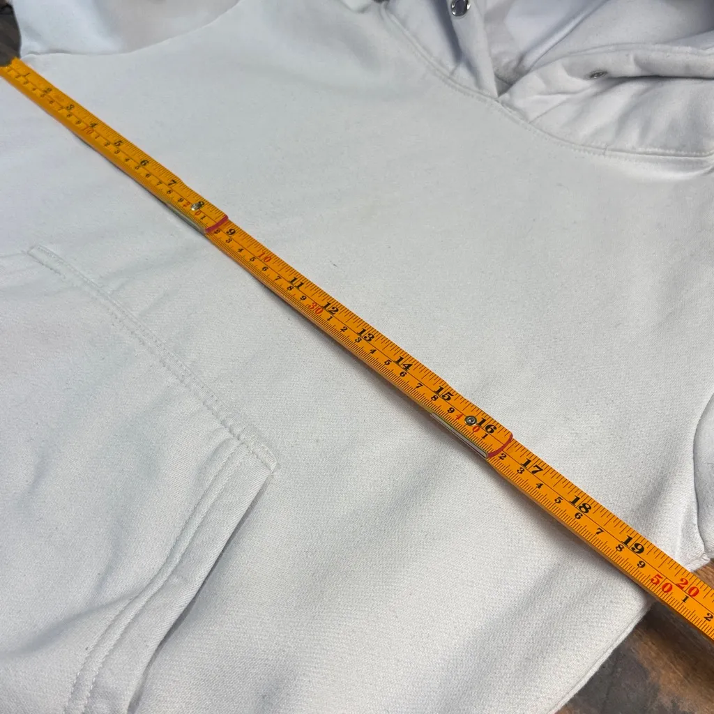 Off-White White and Black Striped Hoodie - Image 13