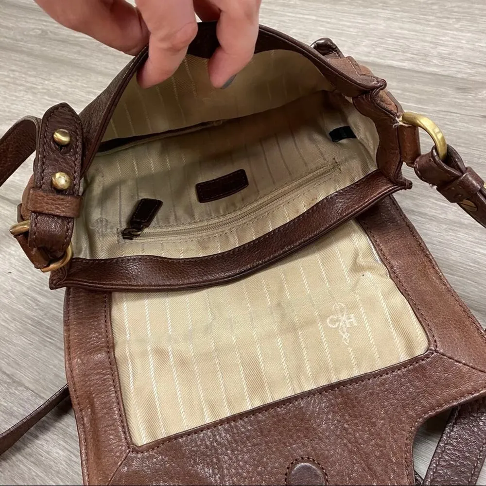 Cole Haan Deconstructed Emma Crossbody Brown - Image 9