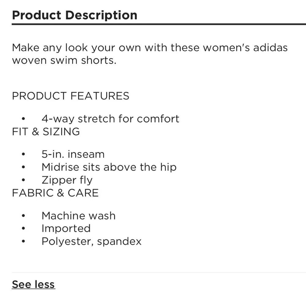 PLUS SIZE Navy Blue Woven Swim Bottoms size 3X new with tags 🆕 - Image 3